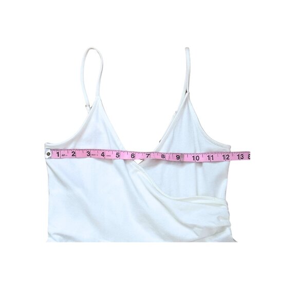 SOLD White Fit and Flare Dress Forever 21 Size Small - Picture 8 of 9